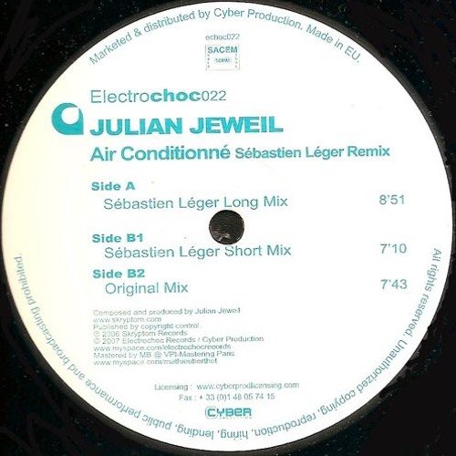 Julian Jeweil - Air Conditionné (Sébastien Léger Remix) [ELECTROCHOC022]